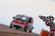 ミツビシ i-MiEV Evolution 「 パイクスピーク ・ インターナショナル ・ ヒルクライム 」 電気自動車 クラス 2位 ・・・・