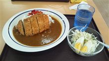 またもあごカツカレー。今度は、結構スパイシー またもあごカツカレー。今度は、結構スパイシー