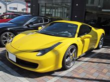 458Italia試乗とR８＆９１１同時ツーリング