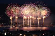 第64回諏訪湖祭湖上花火大会