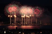第64回諏訪湖祭湖上花火大会
