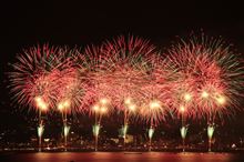 第64回諏訪湖祭湖上花火大会