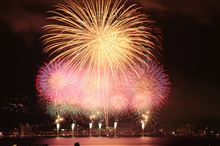 第64回諏訪湖祭湖上花火大会