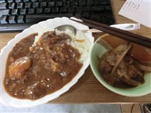 牛スジ肉のカレー
