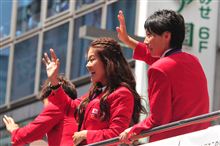 銀座の五輪メダリストパレードを撮影して来たのだ！