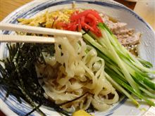 手打ち麺の冷やし中華！