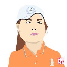 自分を100％信じて…　米ツアー初優勝！　おめでと〜 (^ ^/