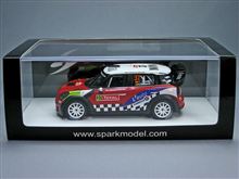 Spark 1/43「Mini John Cooper Works #37 2nd WRC Monte Carlo 2012」