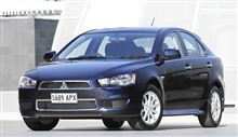 2013 Mitsubishi Lancer update ： Australia ・・・・