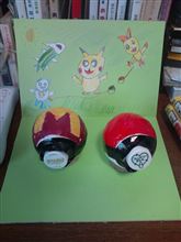 モンスターボール完成v(=∩_∩=) ブイブイ!!