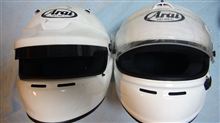 新しいヘルメットはもちろんＡｒａｉ 新型GP-6S