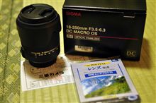 SIGMA　18-250mm F3.5-6.3 DC MACRO OS♪