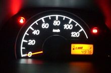 スピードメーターのLED打ち変え