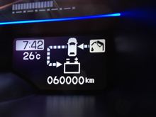 CR-Z、今日６００００キロ突破しました。