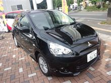 新型ミラージュを試乗した