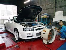 ☆　ＣＲＵＩＳＥ ＢＮＲ３４ Ｍ８２６０ツイン セッティング開始　☆