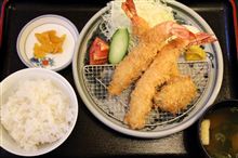 エビフライ定食