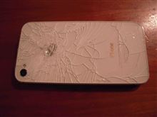 iPhone4S　破損