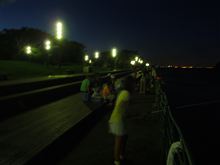 夜釣り