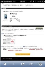iPhone5本申込み
