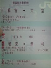 帰路。