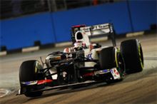 F1シンガポールグランプリ予選。。。TV観戦