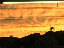 空が燃えてる☆
