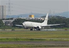 P-8Aポセイドン、厚木に初飛来