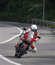 GSX400FWで箱根に