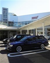 レガシィを法定点検に出しました