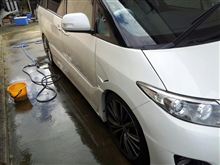 １ヶ月ぶりの洗車は大変(*^^*)