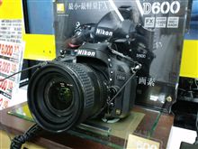 ニコン Ｄ６００をいじってみた♪