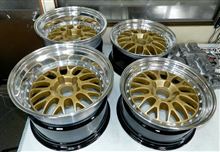 BBS-Racing-GTⅡマグホイールのリフレッシュ