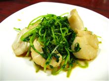 ECO☆CRZ特製“ホタテと豆苗の炒め物～バター醤油風～”