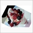 ベリーチーズケーキパフェ