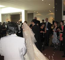 結婚披露宴に行って来ました。