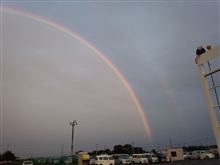 ♡ W　RAINBOW（二重の虹）♡　　良いことあるかな…