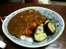 ナスの盛合せカレー♪