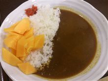 喫茶ミクロのパパイヤカレー♪