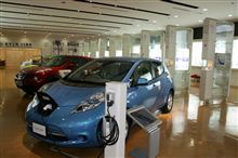 日産自動車追浜工場でリーフの製造工程を見学