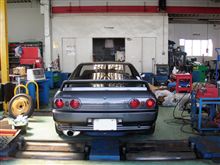【BNR32】 2012.10.6 ディーラーにて