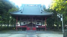 大國神社にミニ富士塚（群馬県伊勢原市）