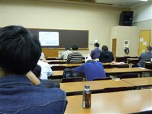 明治学院大学で朝から試験…