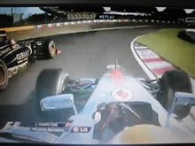 観戦中！