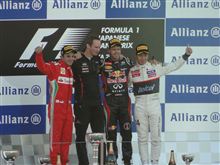 【小林可夢偉】日本ＧＰ３位表彰台おめでとう( &#180;_ゝ`)ﾉ