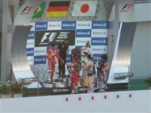 F1日本GP　2012  ３日目(決勝)可夢偉３位＼(^o^)／