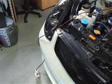 キャッチタンクのオイル除去　　（血を抜かれてるみたいだわ）