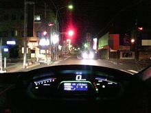 深夜のアイドリングストップって