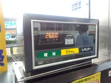 燃費記録を更新しました！