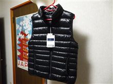 ダウンベスト買いました！